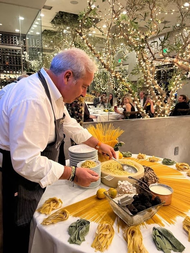 Chef Giacomino Drago at Private Dining Room